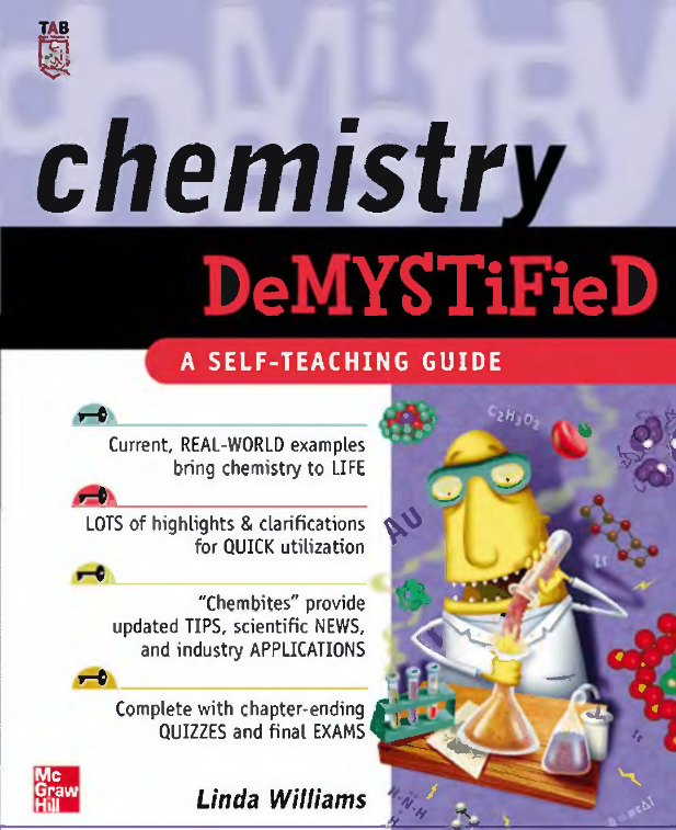 Book cover of Chemistry Demystified by Linda Williams Book cover of Chemistry Demystified by Linda Williams